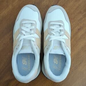 New Balance 237 Casual Women's Sneakers Shoes White Blush Pink size 6.5